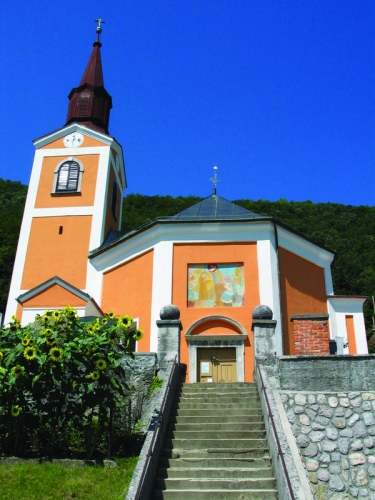 The church in Straža