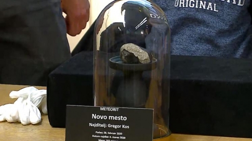 Meteorit v Novem mestu