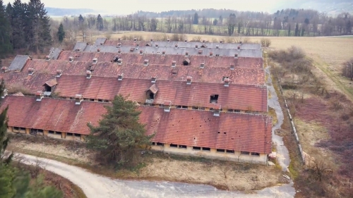 Abandoned chicken farm